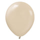 Kalisan Standard Hazelnut 12" 10 Pack Latex Balloon