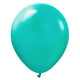 Kalisan Standard Aqua 12" Latex Balloons - 100pk