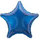 Blue Dazzler Star 19" Balloon