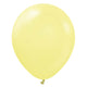 Kalisan Macaron Yellow 12″ Latex Balloons (10 count)