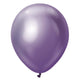 Kalisan Mirror Violet 12" 10 Pack Latex Balloon