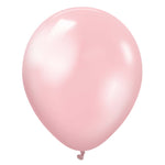 Kalisan Metallic Pearl Pink 12" 50 Pack Latex Balloons