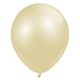 Kalisan Aura Antique Gold 12" 10 Pack Latex Balloons
