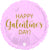 Happy Galentine's Day! Pink & Gold 18" Balloon