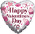 Happy Vday Sweets 17" Balloon