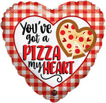 Got A Pizza My Heart 17" Balloon