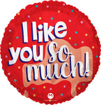 I Like You So Much 17" Balloon