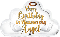 Happy Birthday in Heaven 28" Balloon