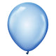 Kalisan Crystal Blue 12" Latex Balloons - 50pk