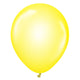 Kalisan Crystal Yellow 12" Latex Balloons - 50pk