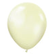Kalisan Metallic Pearl Lemon - 10 Pack 11" Latex Balloons