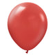 Kalisan Standard Deep Red - 10 Pack 12" Latex Balloons