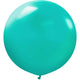 Kalisan Standard Aqua 24" Latex Balloons - 2pk