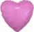 Metallic Pink Heart 18″ Balloon