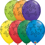 Balloon Animal Dogs 11″ Latex Balloons (50 count)