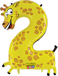 34" Mighty Number 2 Giraffe