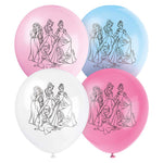Disney Princess (8 Pk) 12" Latex Balloons - 8pk