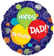 Happy Birthday Dad Balloon 18″ Balloon