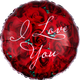 I Love You Roses 18″ Balloon