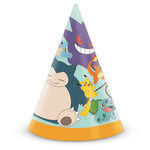 Pokemon Party Hats (8 Pk) Party Decoration