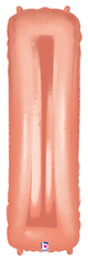 Rose Gold 34" Letter I Balloon