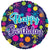 Birthday Dots 9" Air-fill Balloon (requires heat sealing)