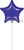 Purple Star 9" Air-fill Balloon (requires heat sealing)