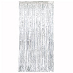 Silver Fringe Door Curtain 3.25Ft X 6.5Ft