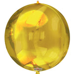 Gold Sphere 15" Foil Balloon