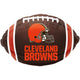 NFL Cleveland Browns Football Team Colors - FLAT 17" Foil Balloon