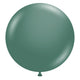 Tuftex Evergreen - 100 Pack (Bulk) 17" Latex Balloons