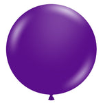 Tuftex Plum Purple - 100 Pack (Bulk) 17" Latex Balloons