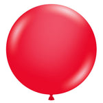Tuftex Red - 100 Pack (Bulk) 17" Latex Balloons