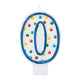 Birthday Polka Dots Candle 0