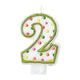 Birthday Polka Dots Candle 2