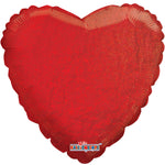Heart - Holographic Red 18" Foil