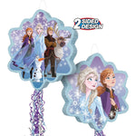 Frozen Shaped Drum Pull Pinata 18"