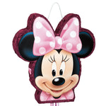 Minnie Mouse Shaped Drum Pull Pinata 18"