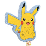 Pokemon Pikachu Shaped Drum Pull Pinata 18"