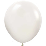 Sempertex Crystal Clear 18" Latex Balloons - 6pk