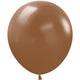 Sempertex Deluxe Coffee 18" Latex Balloons - 6pk