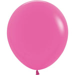 Sempertex Deluxe Fuchsia 18" Latex Balloons - 6pk