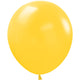 Sempertex Deluxe Honey Yellow 18" Latex Balloons - 6pk