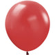 Sempertex Deluxe Imperial Red 18" Latex Balloons - 6pk