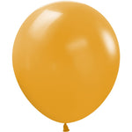 Sempertex Deluxe Mustard 18" Latex Balloons - 6pk