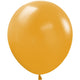 Sempertex Deluxe Mustard 18" Latex Balloons - 6pk