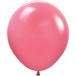 Sempertex Deluxe Rose 18" Latex Balloons - 6pk