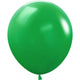 Sempertex Deluxe Shamrock Green 18" Latex Balloons - 6pk