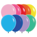 Sempertex Fashion Assortment 18" Latex Balloons - 6pk
