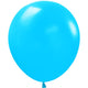 Sempertex Fashion Blue 18" Latex Balloons - 6pk